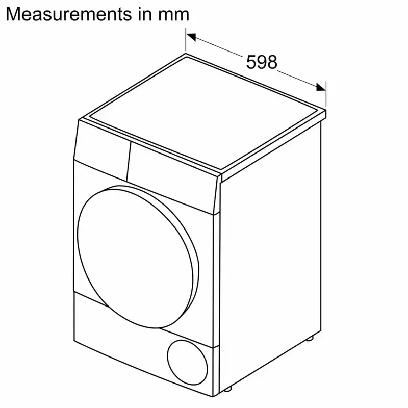 Сушильная машина Bosch WQB245B0UA фото
