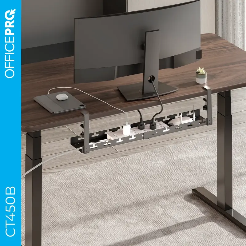 Органайзер для хранения кабелей Officepro CT450B Black фото