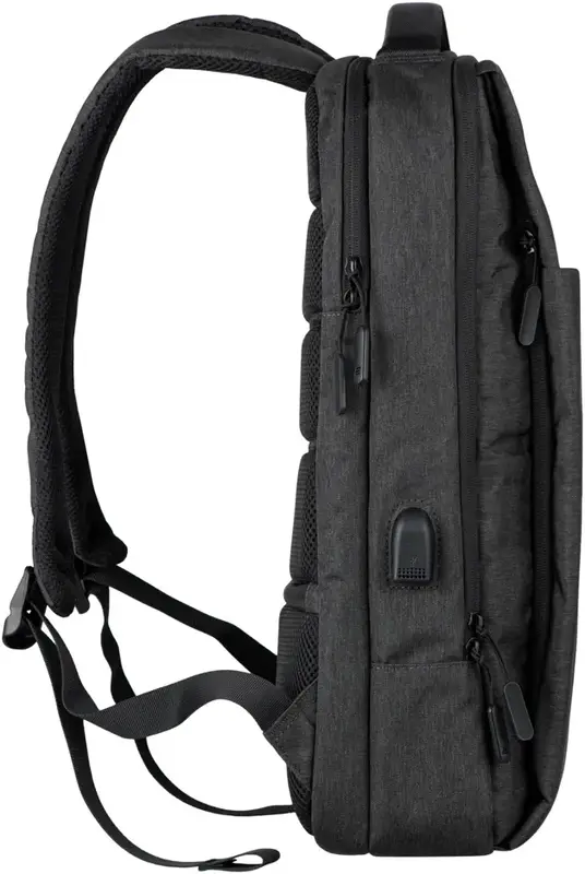 Рюкзак 2E Melange 17" Black (2E-BPN9267BK) - фото - №6