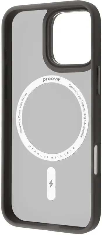 Чохол для iPhone 16 Pro Proove Essence Case with Magnetic Ring (Titanium) фото