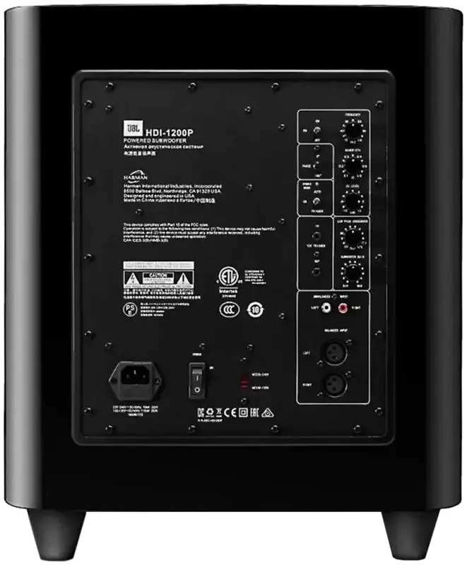 Акустика JBL HDI-1200P Black - фото - №4