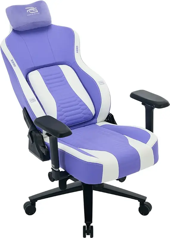 Ігрове крісло Proove Gaming Geek white purple фото