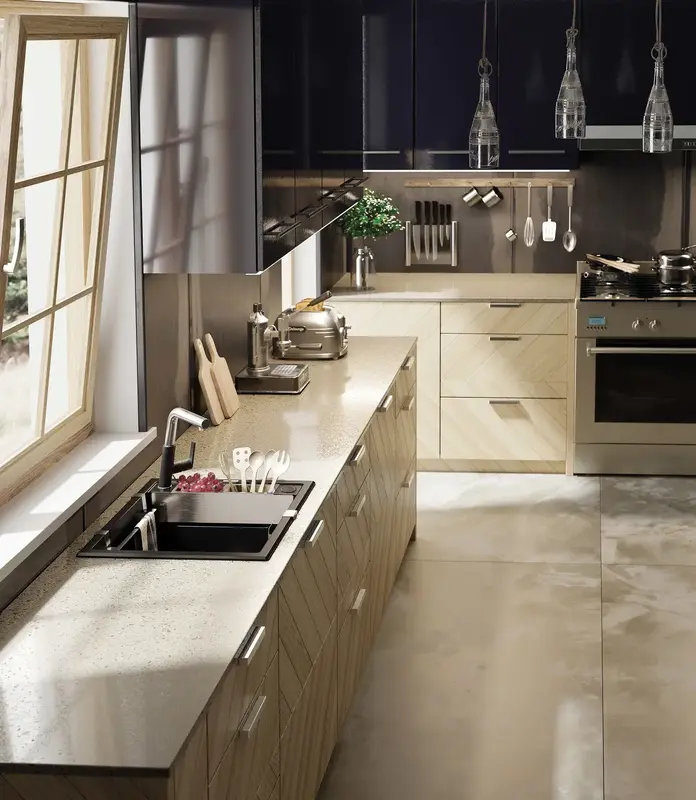 Мойка кухонная Deante Magnetic, гранит, прямоугольная, с крылом, 640х500х219мм (ZRM_G11A) фото