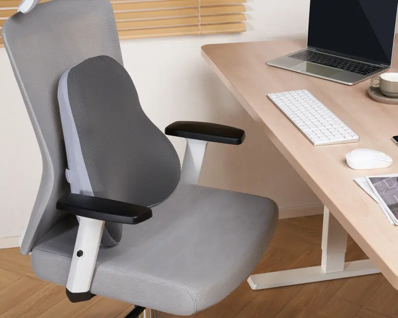 Эргономичная подушка для поясницы Officepro LP600G Gray фото