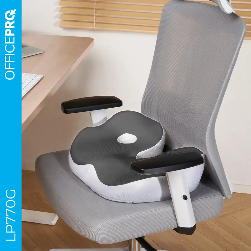 Эргономичная подушка для поясницы Officepro SP770DG Dark Gray фото