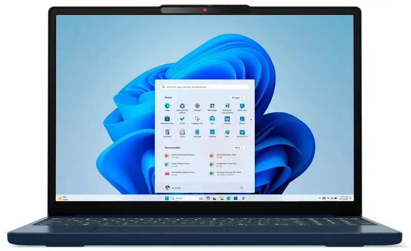 Ноутбук Lenovo IdeaPad Slim 3 15IRH10 Cosmic Blue (83K100DQRA) фото
