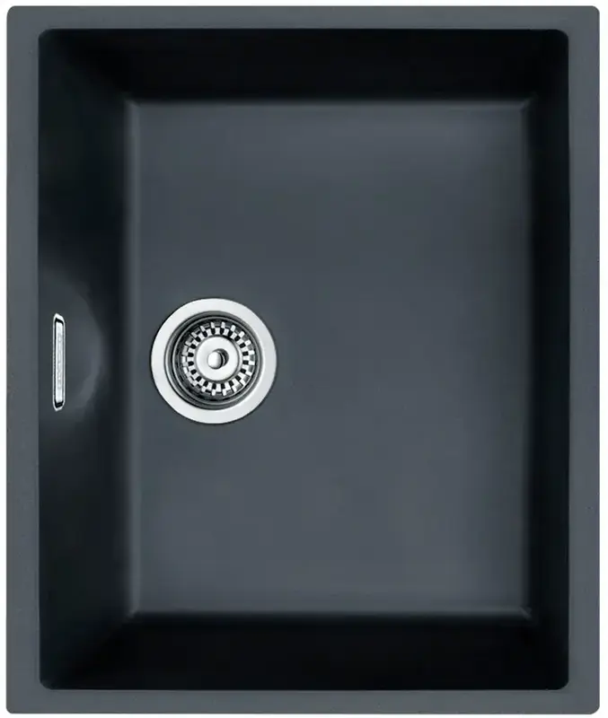 Мийка кухонна Franke Sirius, тектонайт, прямокутник, без крила, 525х440х200мм (125.0395.602) фото