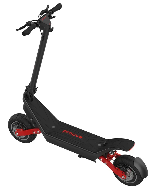 Электросамокат Proove Dual Sport App (Black/Red) фото