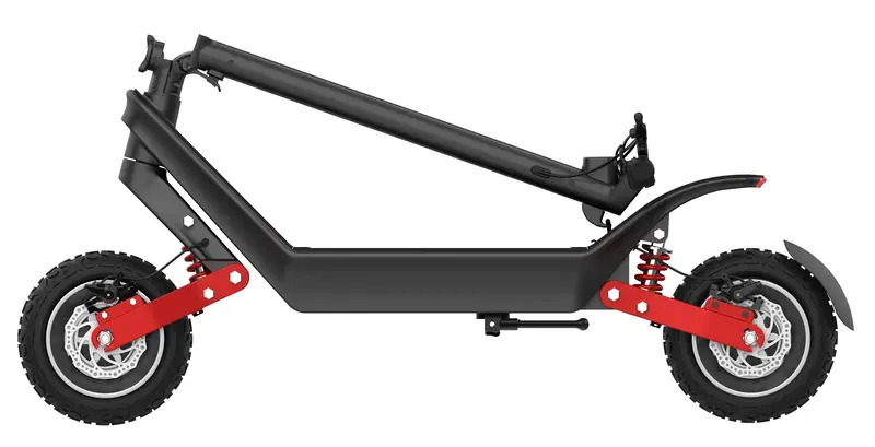 Электросамокат Proove Dual Sport App (Black/Red) фото