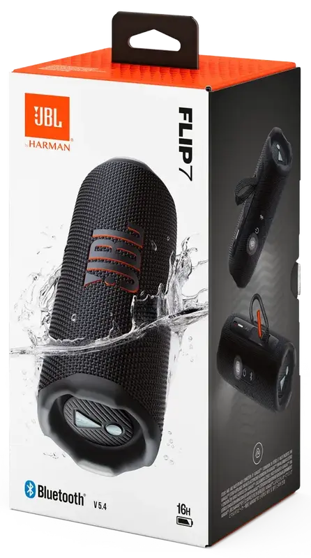 Акустика JBL Flip 7 Black фото