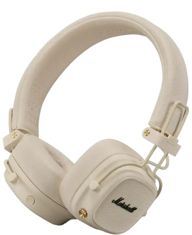 Наушники Marshall Major V BT Cream - фото - №0