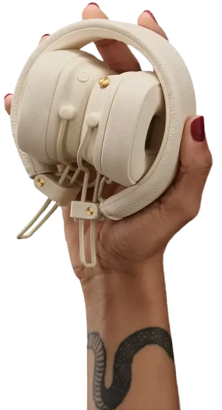 Наушники Marshall Major V BT Cream - фото - №4