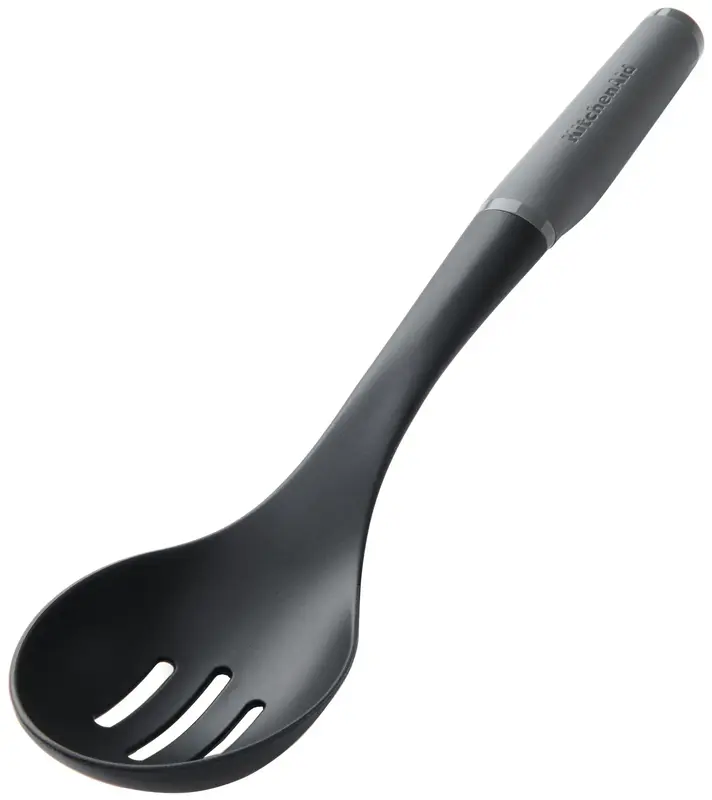 Ложка для сервірування з прорізами KitchenAid Coreline, 33,8 см, сірий (KAS004OHCGG) - фото - №0