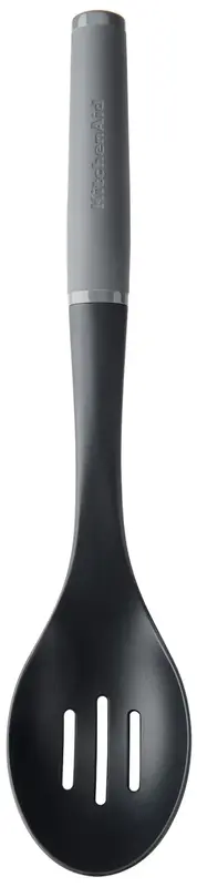 Ложка для сервірування з прорізами KitchenAid Coreline, 33,8 см, сірий (KAS004OHCGG) - фото - №1