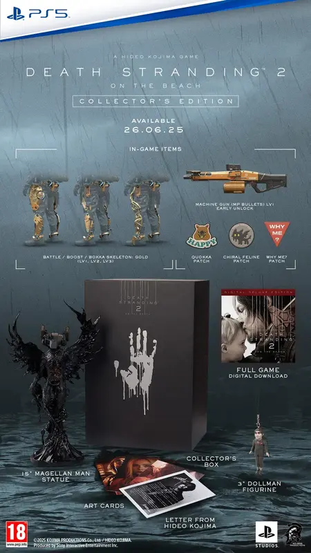 Колекційне видання PS5 Death Stranding 2 Collector's Edition