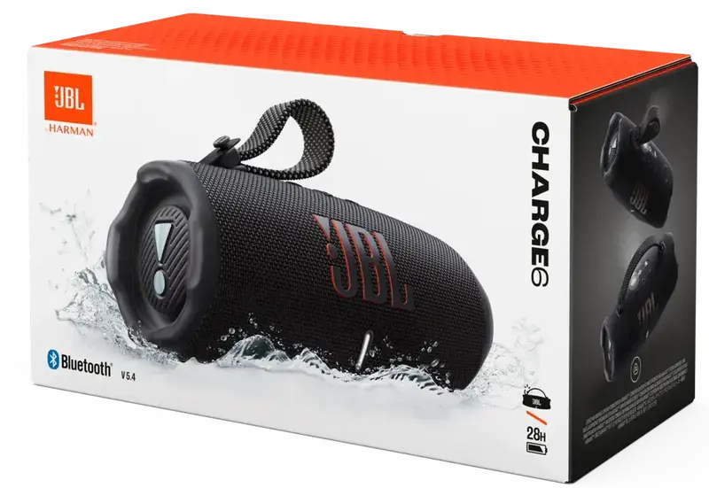 Акустика JBL Charge 6 Black - фото - №9