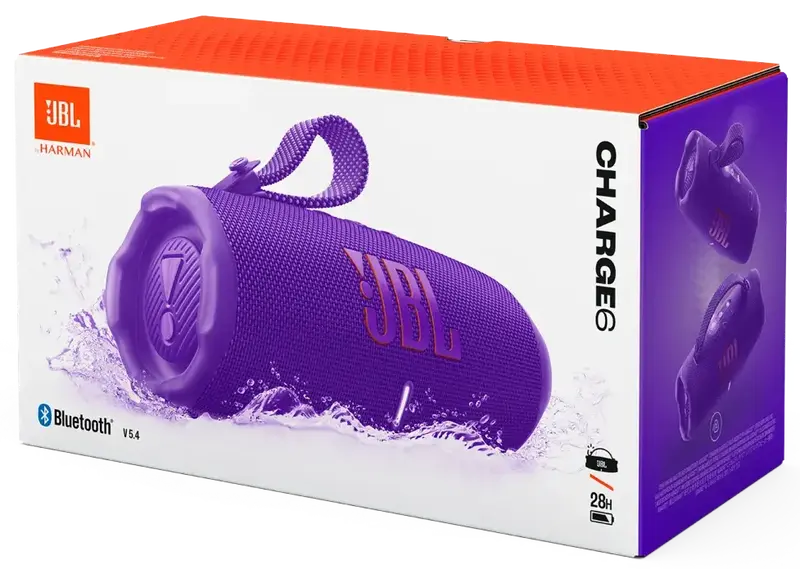 Акустика JBL Charge 6 Purple фото
