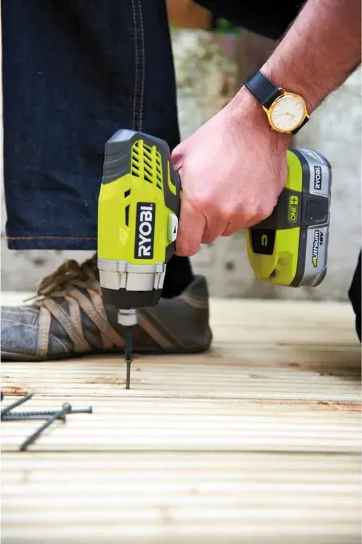 Гвинтоверт ударний акумуляторний Ryobi ONE+ RID1801M 18V без АКБ та ЗП фото