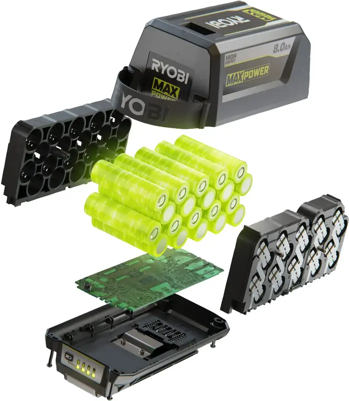 Акумулятор Ryobi Max Power RY36B80B High Energy 36V 8Аг фото
