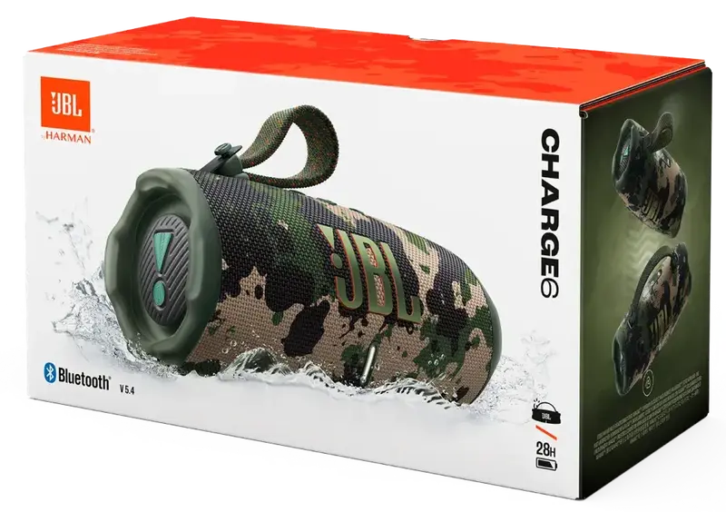 Акустика JBL Charge 6 Camouflage фото