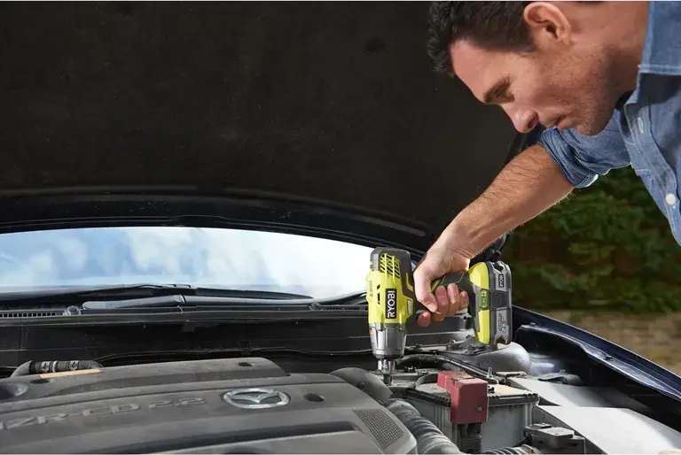 Гайковерт ударний акумуляторний Ryobi ONE+ R18IW3-0 18V без АКБ та ЗП фото