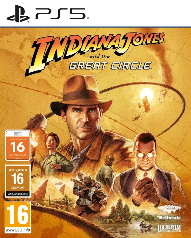 Диск PS5 Indiana Jones and the Great Circle (Blu-ray) - фото - №0