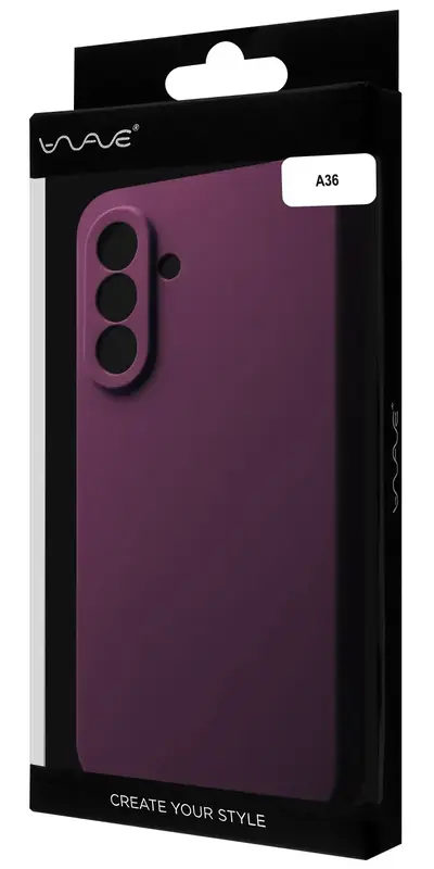 Чохол для Samsung A36 WAVE Full Silicone Cover (purple) - фото - №4