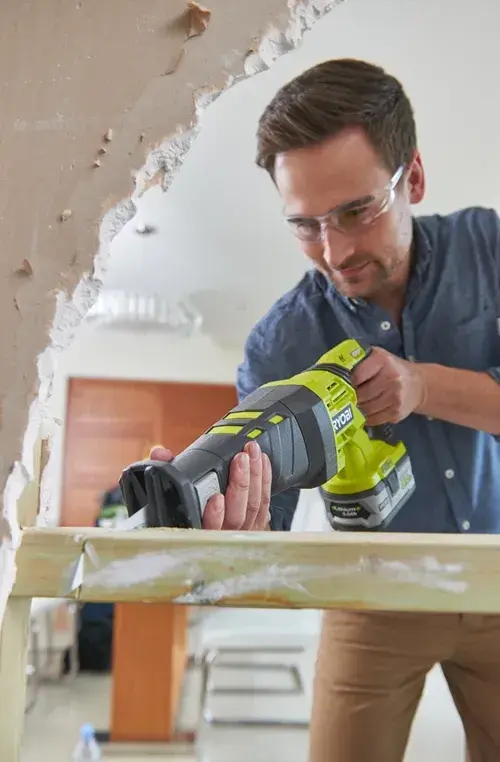 Пила шабельна акумуляторна Ryobi ONE+ R18RS-0 18V без АКБ та ЗП фото