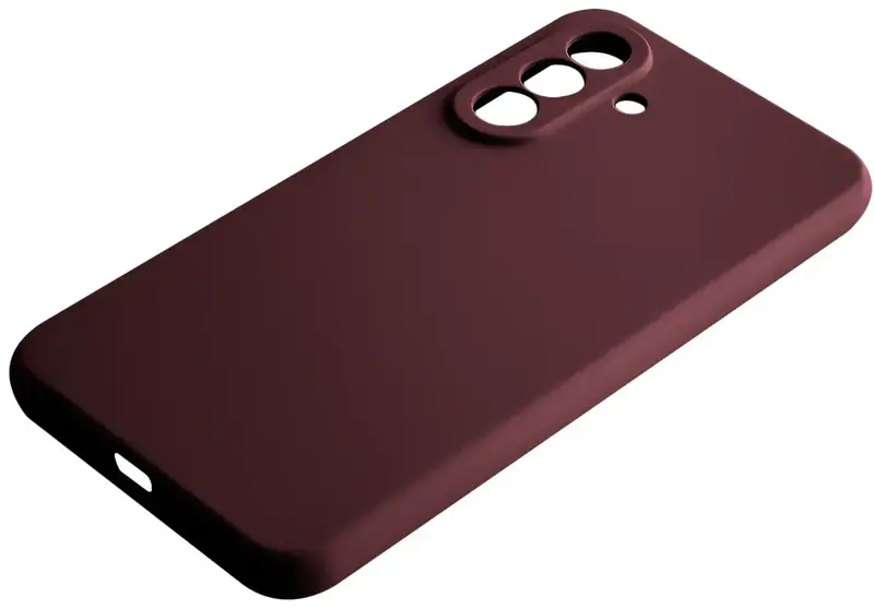 Чохол для Samsung A36 WAVE Full Silicone Cover (plum) - фото - №2