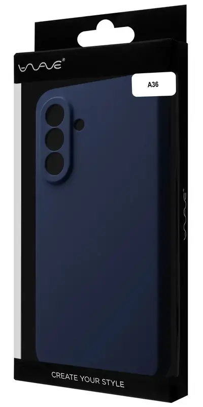 Чохол для Samsung A36 WAVE Full Silicone Cover (midnight blue) - фото - №4