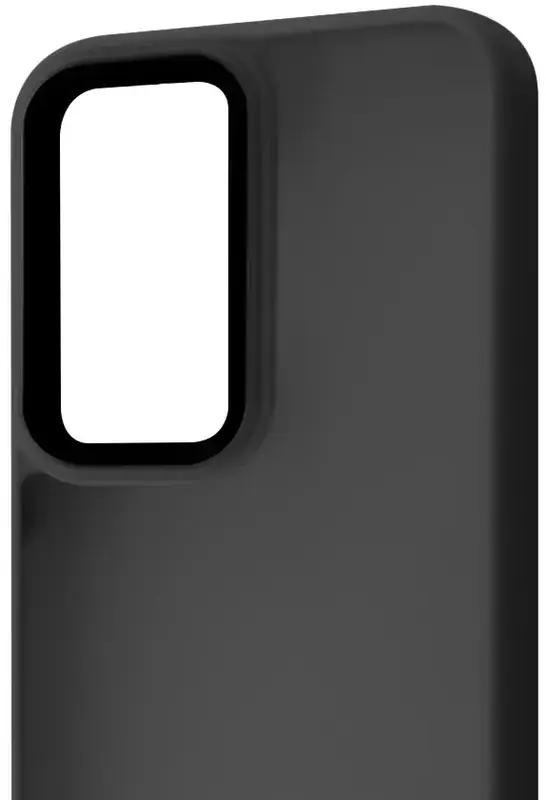 Чохол для Samsung A36 WAVE Matte Color Case (black) - фото - №3