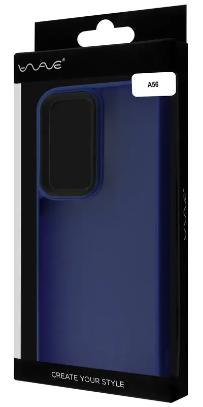 Чохол для Samsung A56 WAVE Matte Color Case (midnight blue) - фото - №4