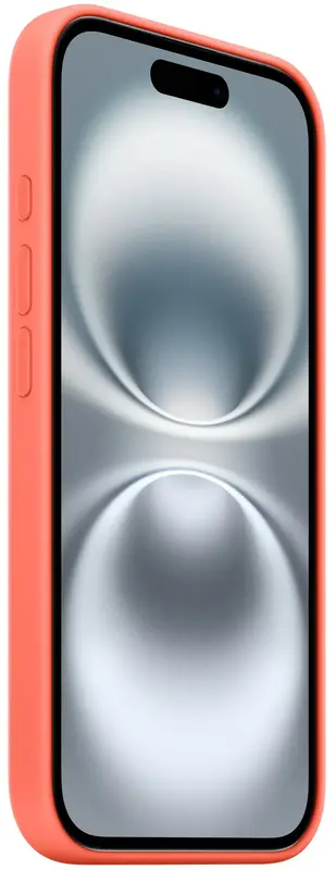 Чохол для iPhone 16 Silicone Case with MagSafe Tangerine (MDGN4ZM/A) - фото - №1