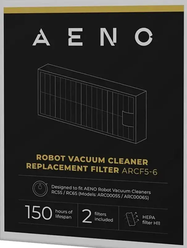 Набір HEPA-фільтрів для робота-пилососа AENO RC5S/RC6S (ARCF5-6) 2 шт. - фото - №4