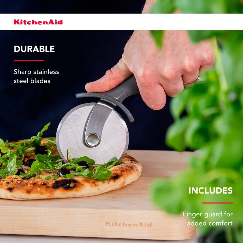 Ніж для піци KitchenAid Coreline, 22,7 см сірий (KAS113OHCGG) - фото - №8
