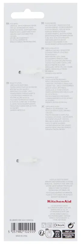 Ніж для піци KitchenAid Coreline, 22,7 см сірий (KAS113OHCGG) - фото - №3