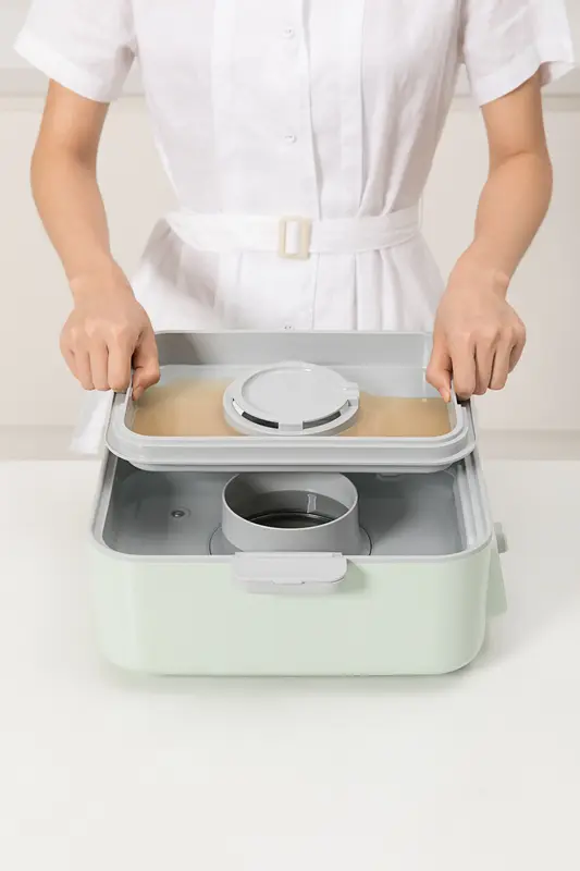 Пароварка BUYDEEM G564 Cozy Greenish - фото - №12