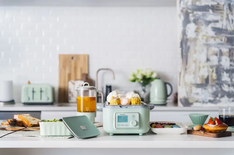 Пароварка BUYDEEM G564 Cozy Greenish - фото - №6