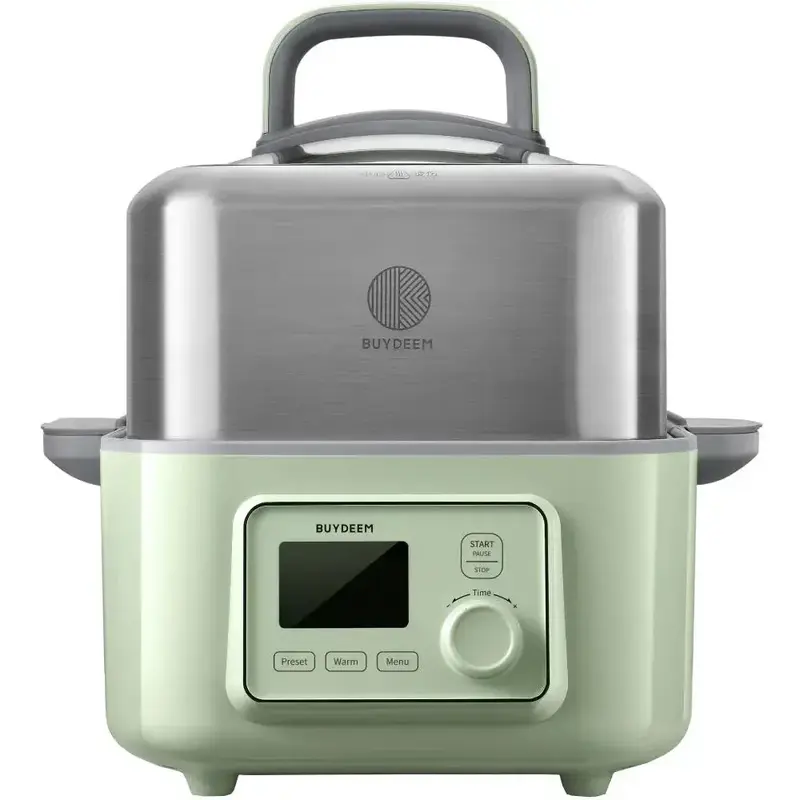 Пароварка BUYDEEM G564 Cozy Greenish - фото - №0