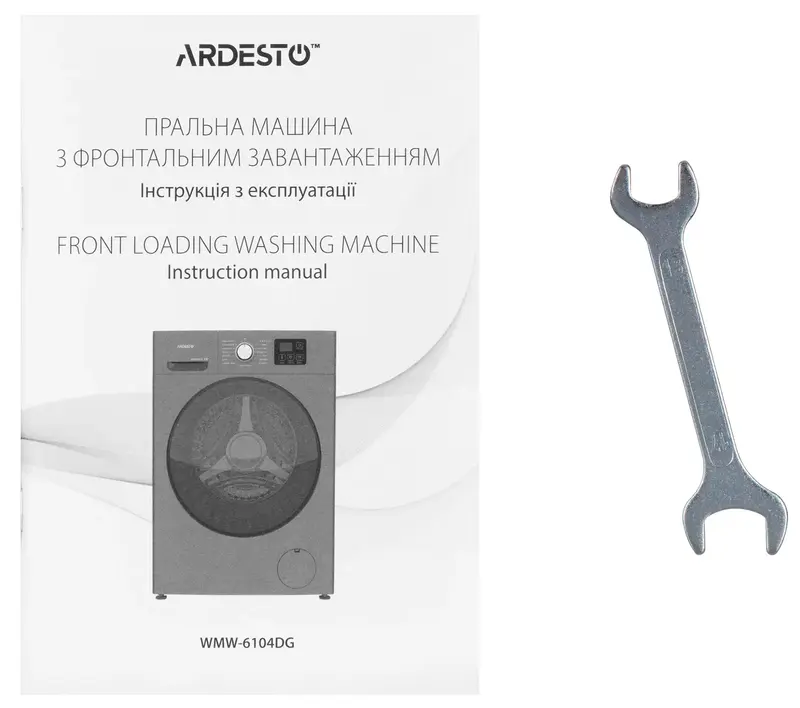 Пральна машина фронтальна ARDESTO Black Mars WMW-6105DGBI - фото - №7