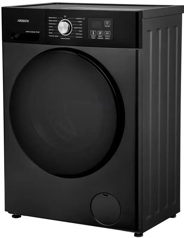 Пральна машина фронтальна ARDESTO Black Mars WMW-6105DGBI - фото - №1