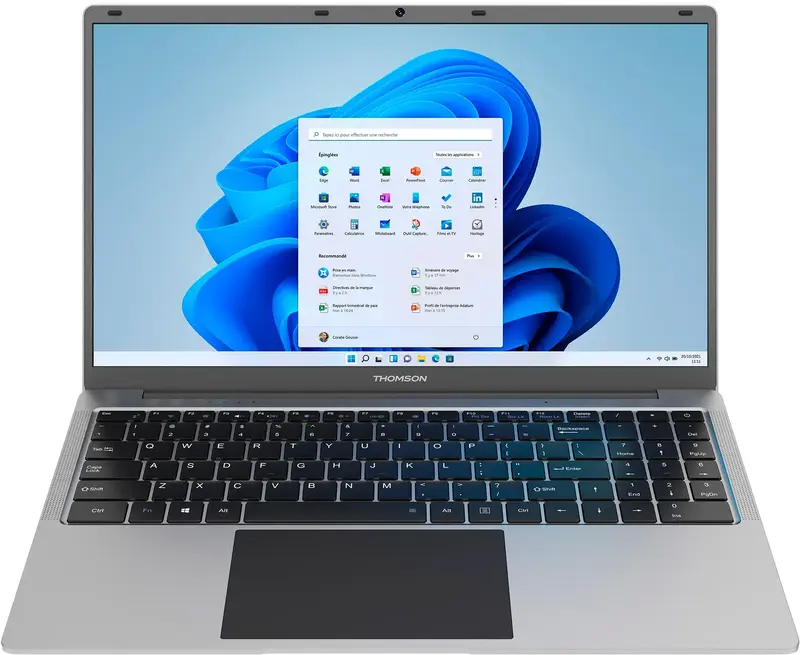 Ноутбук Thomson Neo N15 15.6 Silver (MEAN15C8SL256S) фото