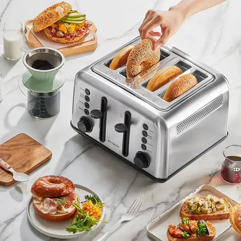 Тостер BUYDEEM DT640E Stainless Stell - фото - №9