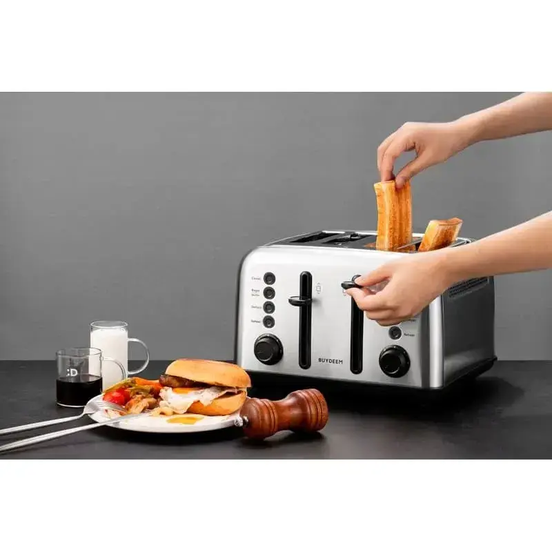 Тостер BUYDEEM DT640E Stainless Stell - фото - №7