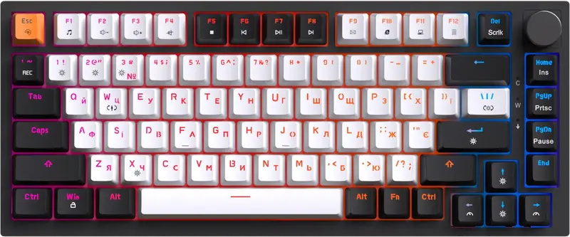 Клавиатура игровая GamePro MK160B Hot-Swap RGB (Black) фото