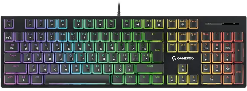 Ігрова клавіатура GamePro MK85B Blue - фото - №0