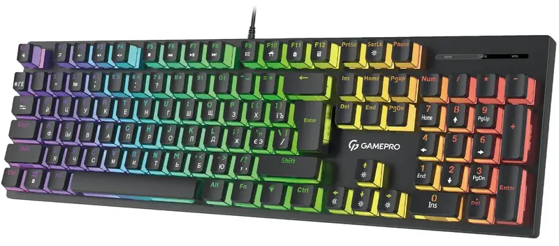 Ігрова клавіатура GamePro MK85B Blue - фото - №1