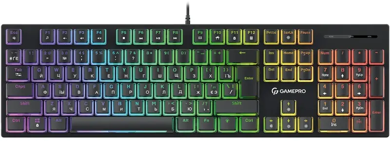 Клавиатура игровая GamePro MK85R Red фото