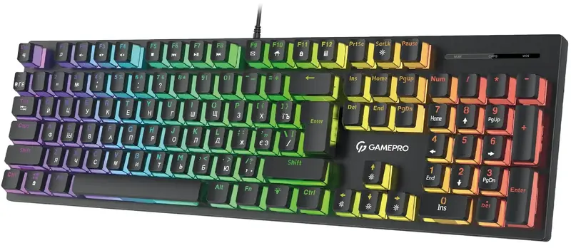 Клавиатура игровая GamePro MK85R Red фото