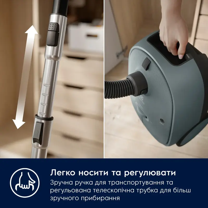 Пилосос мішковий ELECTROLUX EB61C1OG - фото - №7